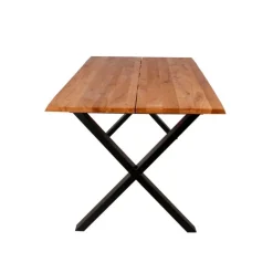 Westwood plankebord 180x95 - Naturolieret egetræ/Sort