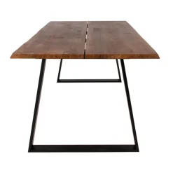 Westwood plankebord 180x95 - Røgolieret egetræ/Sort