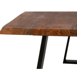 Westwood plankebord 200x95 - Røgolieret egetræ/Sort