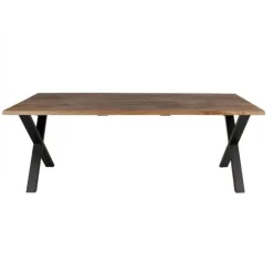 Westwood plankebord 180x95 - Røgolieret egetræ/Sort