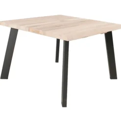 Westwood plankesofabord 80x80 - Hvidolieret