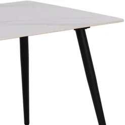 Wicklow spisebord hvid keramik