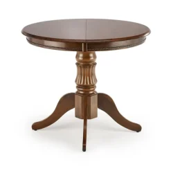 WILLIAM Spisebord 90cm kan udvides til 124cm - Mørk Valnød