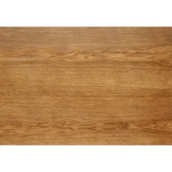 WINDSOR Spisebord med udtræk, - mørk eg/Sort