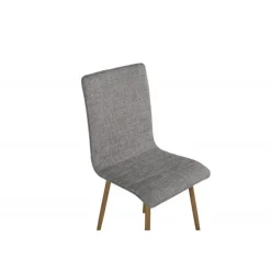 Windu Spisebordsstol - Lysegrå og Natur