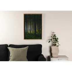 Woods Plakat - Sort og Grøn