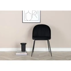 Wrinkles Spisebordsstol - Sort