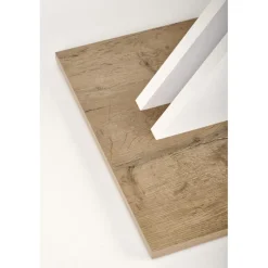 XARELTO Spisebord med udtræk, lancelot eg / Hvid