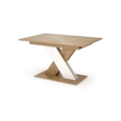 XARELTO Spisebord med udtræk, lancelot eg / Hvid