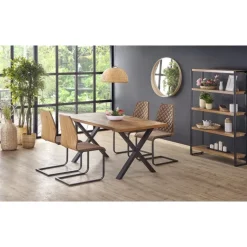 XAVIER Spisebord med udtræk