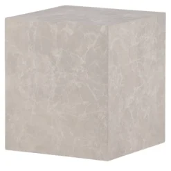 York Høj hjørnebord 40x40cm - Beige