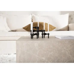 York Lav Sofabord 80 x 60 - Beige