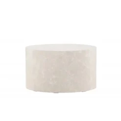 York Sofabord Ø80cm - Beige