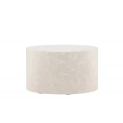 York Sofabord Ø80cm - Beige