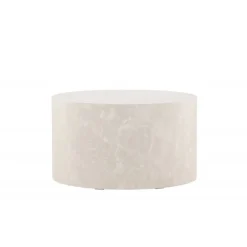York Sofabord Ø80cm - Beige