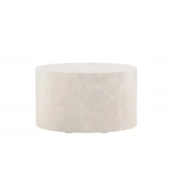 York Sofabord Ø80cm - Beige