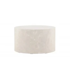 York Sofabord Ø80cm - Beige