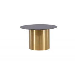 Ystad Bord - Sort og Brushed Messing