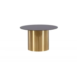 Ystad Bord - Sort og Brushed Messing