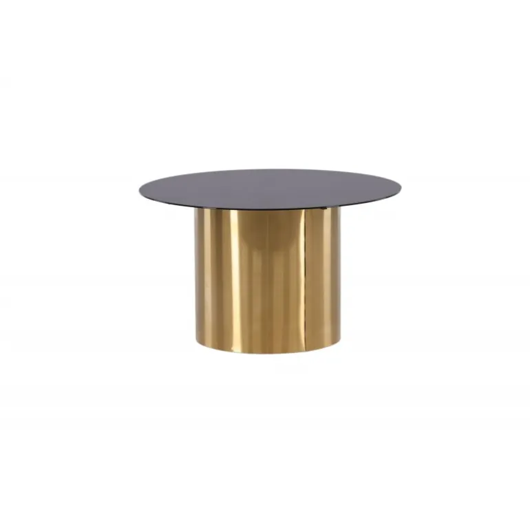 Ystad Bord - Sort og Brushed Messing