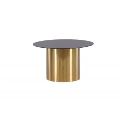 Ystad Bord - Sort og Brushed Messing