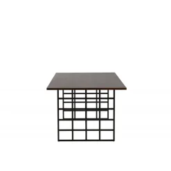 Ystad Spisebord - Sort og mocca