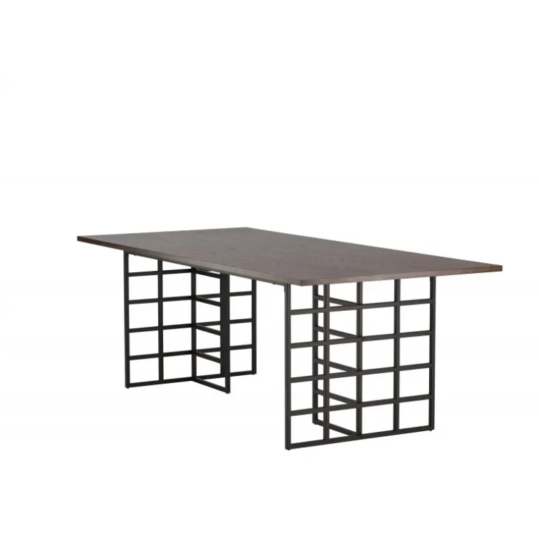 Ystad Spisebord - Sort og mocca