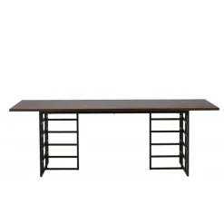 Ystad Spisebord - Sort og mocca