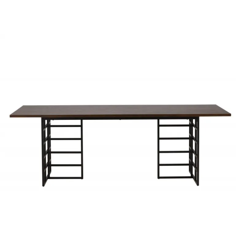 Ystad Spisebord - Sort og mocca