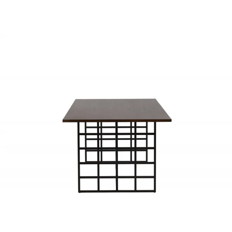 Ystad Spisebord - Sort og mocca