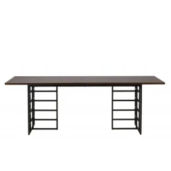 Ystad Spisebord - Sort og mocca