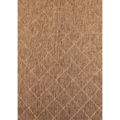 Zagora Udendørs tæppe Rhombus - Kobber