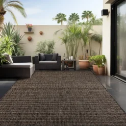 Zagora Udendørs tæppe Vintage - Sort