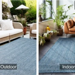 Zagora Udendørs tæppe Vintage - Blå