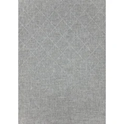 Zagora Udendørs Tæppeløber Rhombus - Grå