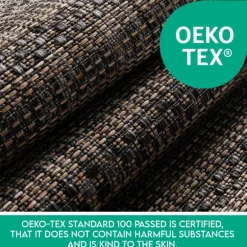 Zagora Udendørs Tæppeløber Vintage - Sort