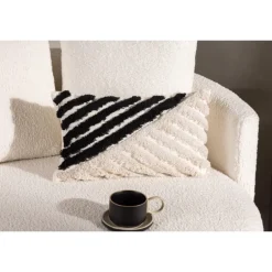 Zara Pudebetræk - Sort og Hvid