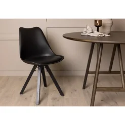 Zeno Spisebordsstol - Sort