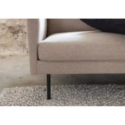 Zoom 3 personers Sofa - Sort og Brun