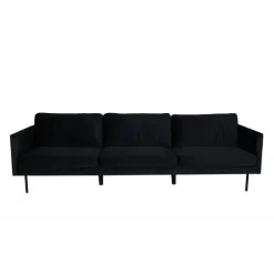 Zoom 3 personers Sofa - Sort