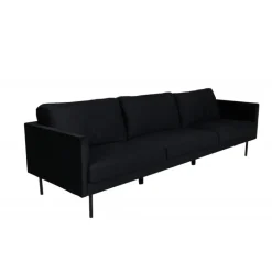 Zoom 3 personers Sofa - Sort