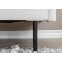 Zoom 2 personers Sofa - Sort og Hvid