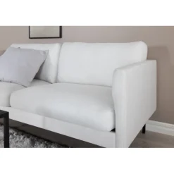 Zoom 2 personers Sofa - Sort og Hvid