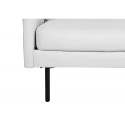 Zoom 2 personers Sofa - Sort og Hvid