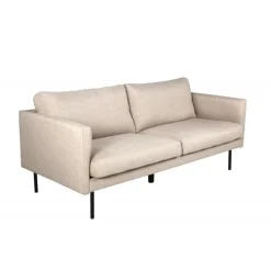 Zoom 2 personers Sofa - Sort og Brun