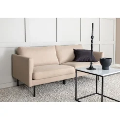 Zoom 2 personers Sofa - Sort og Brun