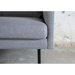 Zoom 3 personers Sofa - Sort og Grå