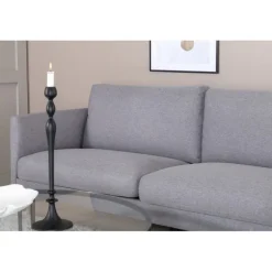 Zoom 2 personers Sofa - Sort og Grå