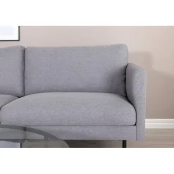 Zoom 2 personers Sofa - Sort og Grå