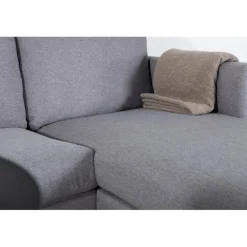Zoom Chaiselong Sofa - Grå Stof